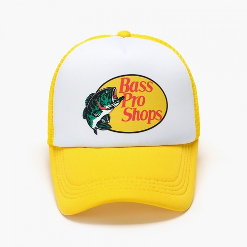 Cross border Truck Hat Bass Pro Shops Net Hat Wholesale Duck Tongue Hat Sunscreen Sunshade Hat Hot Selling Baseball in Europe and America