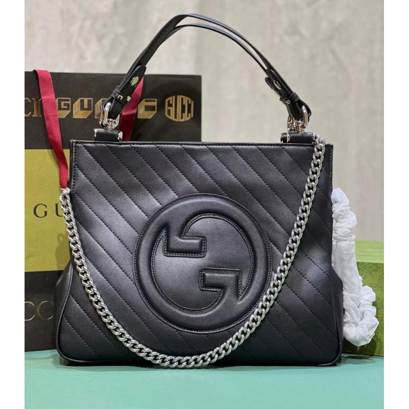Top quality Blondie real leather Tote bag size:24*30*6cm free shipping 