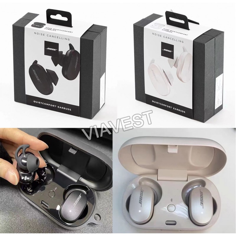 Top quality Bo se QuietComfort Earbuds Noise Cancel Bluetooth Earphones Free shipping 