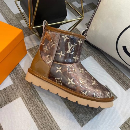 Original quality fashion shoes snow boots for women  with box free shipping 