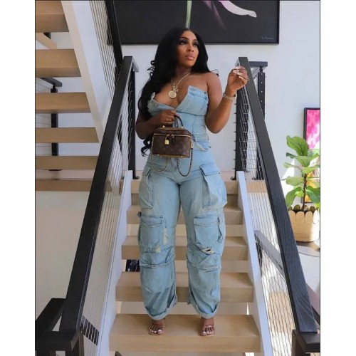 Women's fashionable jumpsuit Free Shipping